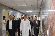 تقدیر شهردار منطقه 6 تهران از کارکنان بیمارستان شریعتی به مناسبت هفته سلامت