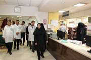 بازدید و قدردانی رئیس بیمارستان از بخش‌های بستری و پاراکلینیکی بیمارستان دکتر شریعتی
