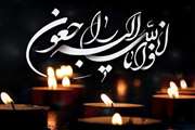 پیام تسلیت رئیس بیمارستان دکتر شریعتی در پی درگذشت پدر دکتر زینب فرهودی