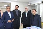 عیادت مدیران ارشد دانشگاه علوم پزشکی تهران از کارکنان بستری در بیمارستان شریعتی