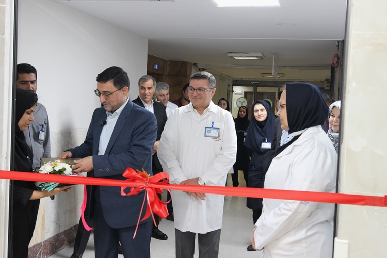 افتتاح بخش مراقبت‌های ویژه بیمارستان دکتر شریعتی با ظرفیت ۲۴ تخت