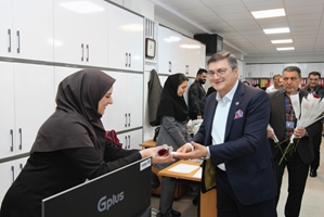 تقدیر از تلاش‌های کارکنان واحد حسابداری بیمارستان دکتر شریعتی به مناسبت روز حسابدار