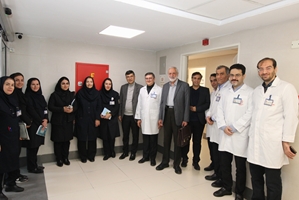 بازدید مدیریتی ایمنی بیمار (واکراند) در بخش اورولوژی و پیوند کلیه بیمارستان دکتر شریعتی