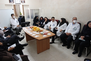 برگزاری واکراند مدیریتی ایمنی بیمار در بخش ریه بیمارستان دکتر شریعتی