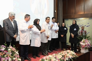 آیین نکوداشت و تجلیل از فرشتگان سلامت به مناسبت روز پرستار در بیمارستان شریعتی برگزار شد