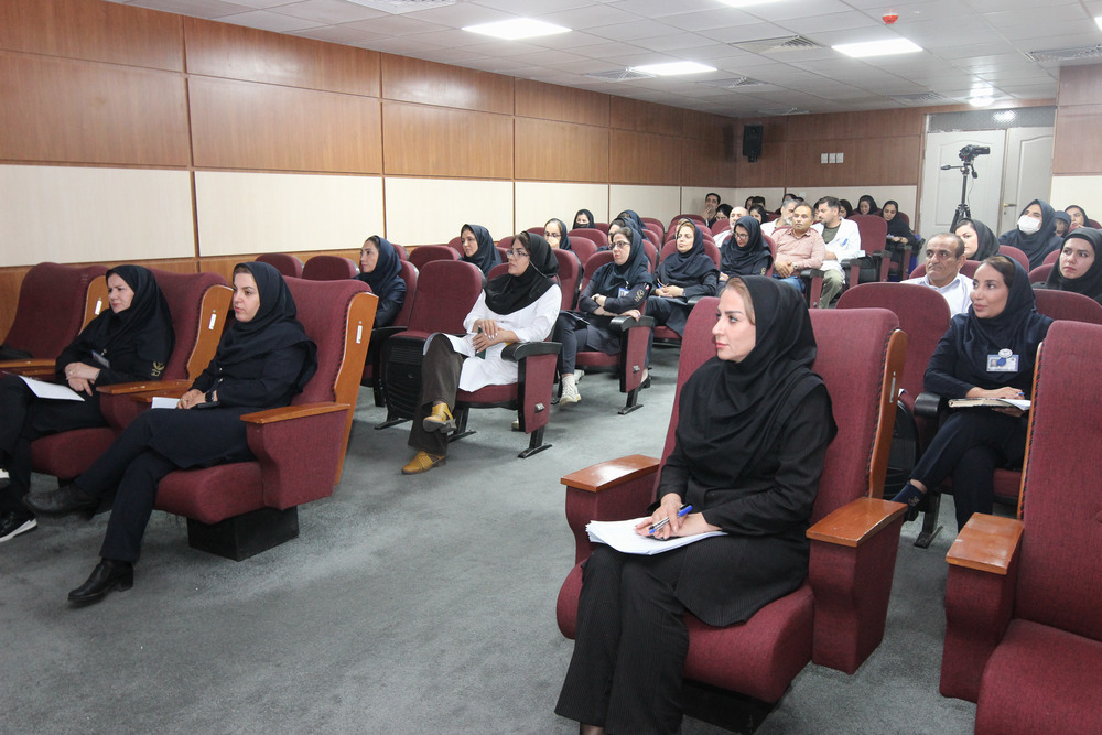 برگزاری کارگاه تخصصی «نحوه مقابله و آلودگی‌زدایی در حوادث پرتویی و CBRNE» در بیمارستان دکتر شریعتی